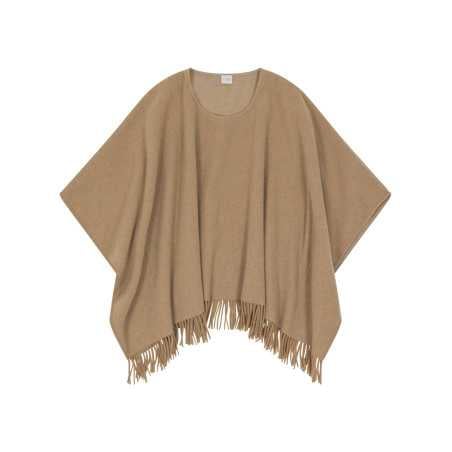 Poncho en laine FOEHN 671 beige  | Lingerie le Chat