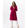 Plush flannel bathrobe ESSENTIEL 651 peony