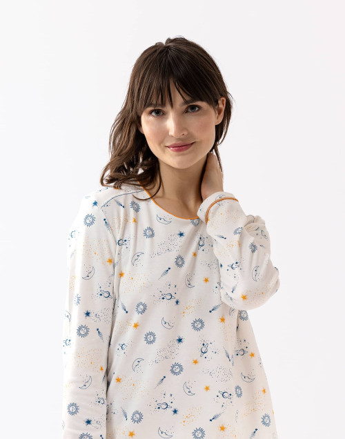 Cotton pyjamas CÉLESTE 602 ecru