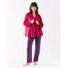 Veste homewear en fourrure ESSENTIEL H73A pivoine