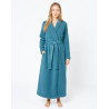 Peacock blue ESSENTIEL H62A bathrobe