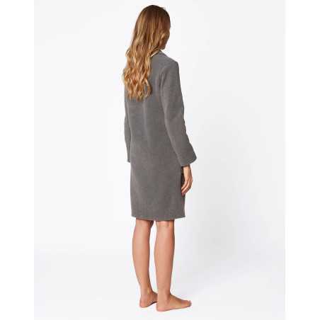 Anthracite ESSENTIEL H54A dressing gown