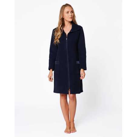 Navy ESSENTIEL H54A dressing gown