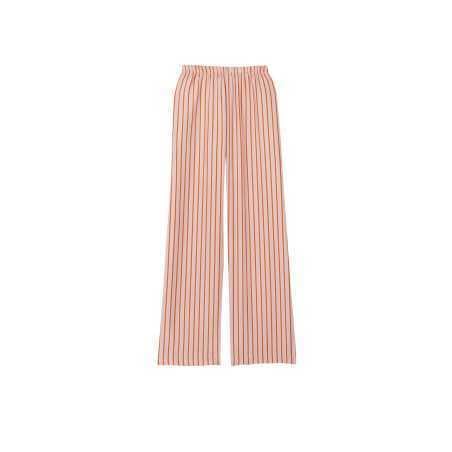 Striped pyjamas trousers in 100% viscose BIRKIN 780 dragee | Lingerie le Chat