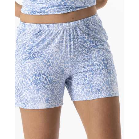 Printed short pyjamas VICTORIA 700 sky | Lingerie le Chat