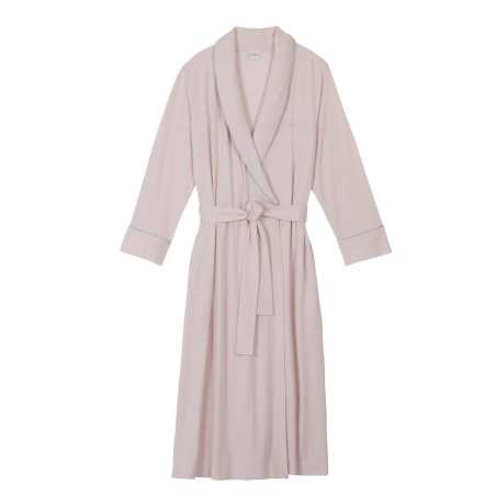 Fleece dressing gown YOGA 760 pink | Lingerie le Chat