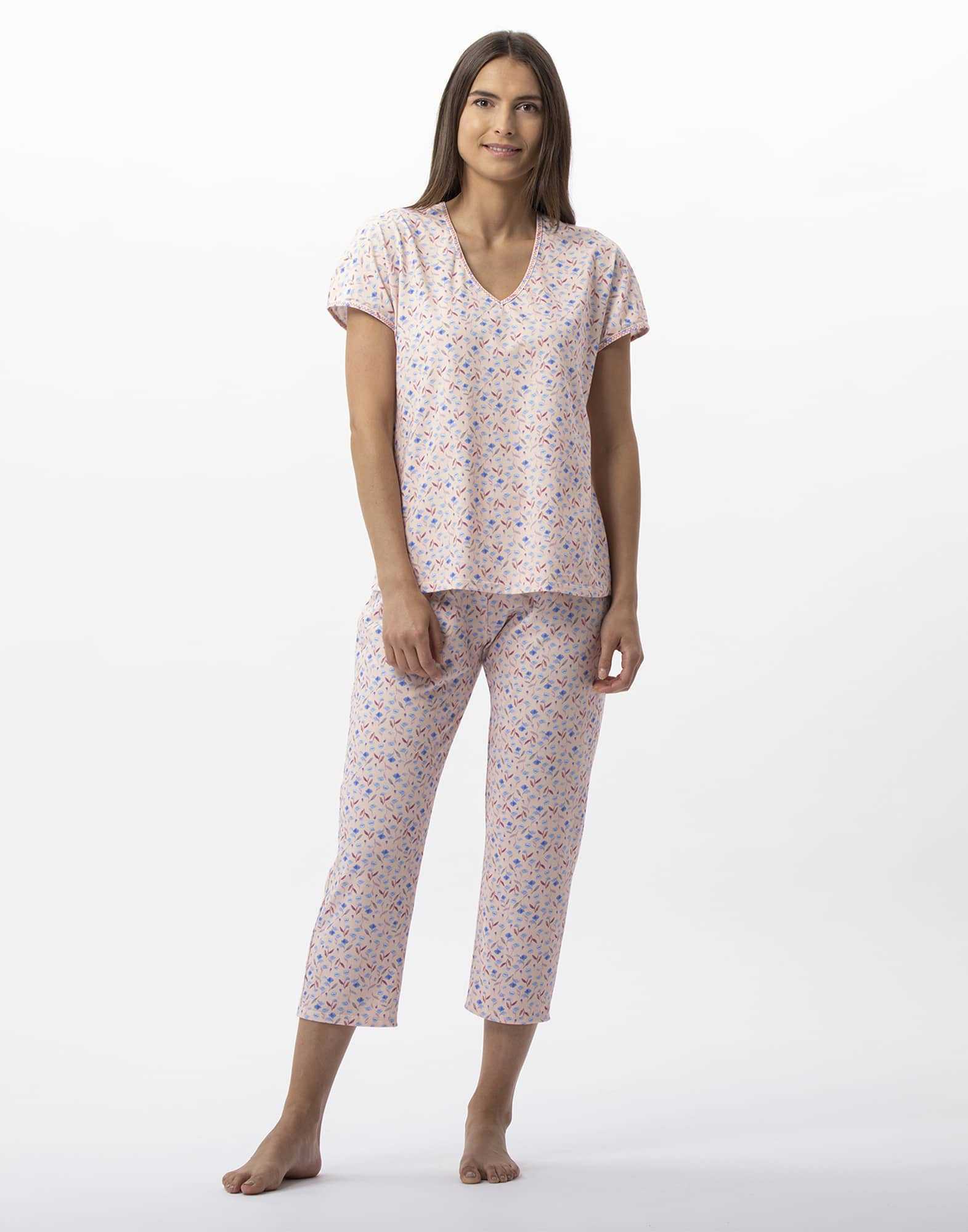 Cotton short pyjamas ANGIE 702 multico | Lingerie le Chat