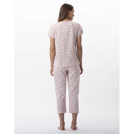 Cotton short pyjamas ANGIE 702 multico | Lingerie le Chat