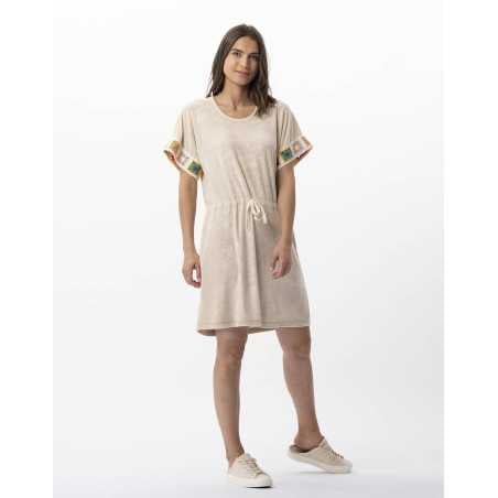 Terry-cloth dress SERENITY 740 shell