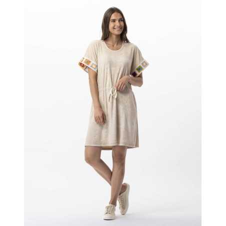 Terry-cloth dress SERENITY 740 shell