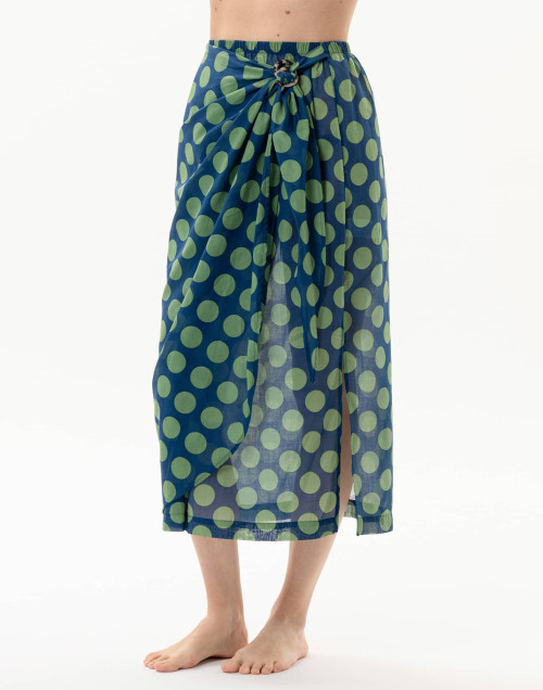 Polka dot printed sarong...