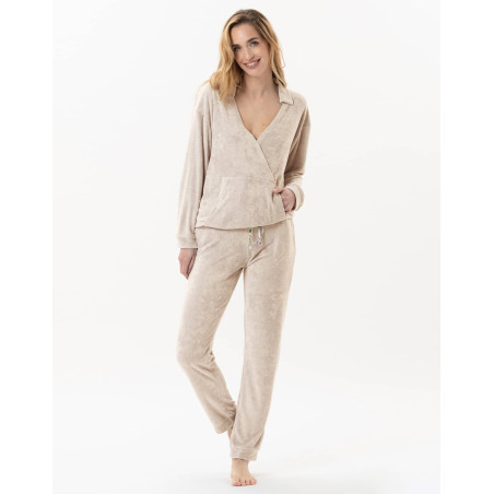 Terry-cloth jogging suit RIVIERA 712 shell | Lingerie le Chat