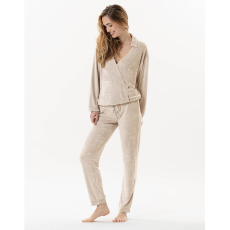 Terry-cloth jogging suit RIVIERA 712 shell | Lingerie le Chat