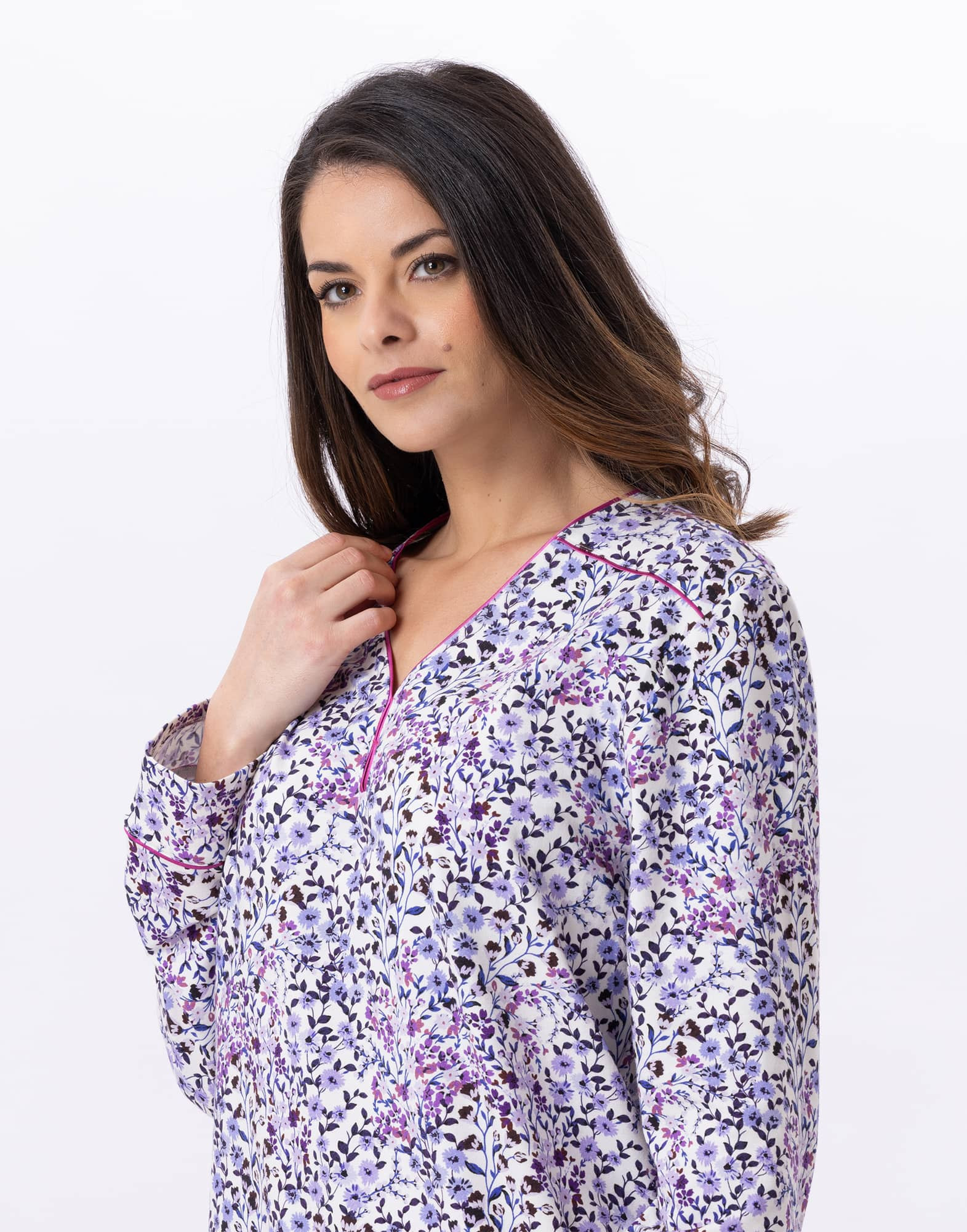 Pyjama en coton CASSIE 802 Multico