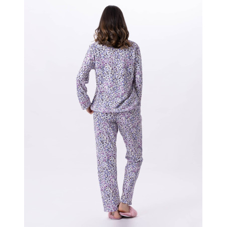 Cotton pyjamas CASSIE 802 Multico | Lingerie le Chat