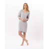 Cotton nightdress CHAMADE 801 Grey