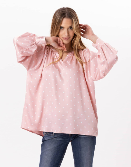 Blouse en viscose GIOIA 831 Blush