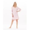 Chemise de nuit en coton  CHAMADE 801 Blush