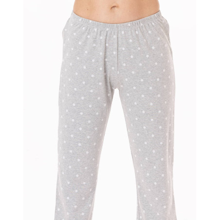 Cotton pyjamas CHAMADE 802 Grey | Lingerie le Chat