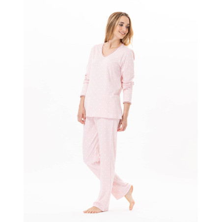 Cotton pyjamas CHAMADE 802 Blush | Lingerie le Chat