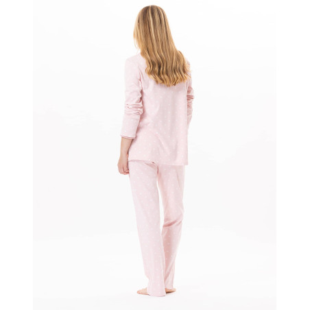 Cotton pyjamas CHAMADE 802 Blush | Lingerie le Chat