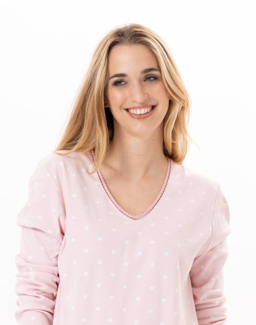 Cotton pyjamas CHAMADE 802 Blush