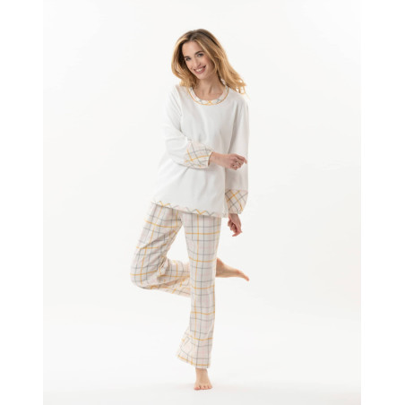 Cotton pyjamas FELICITA 802 Multico | Lingerie le Chat