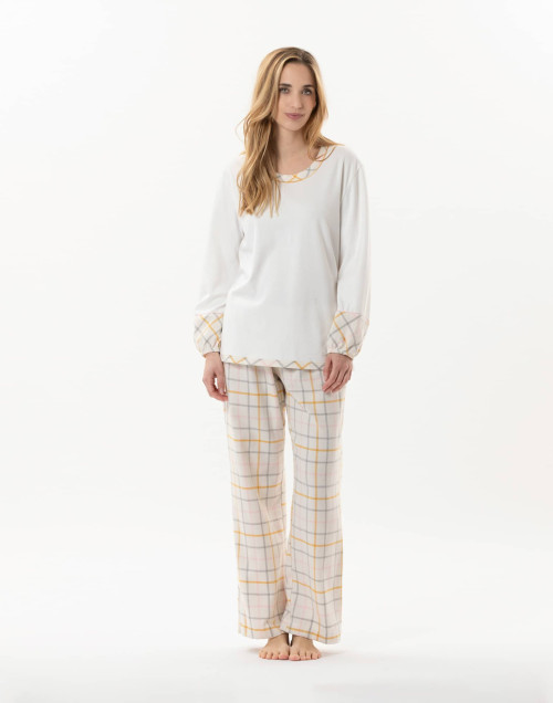 Pyjama en coton FELICITA 802  Multico | Lingerie le Chat