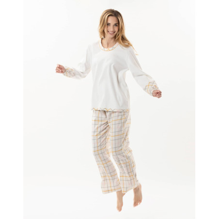 Cotton pyjamas FELICITA 802 Multico | Lingerie le Chat