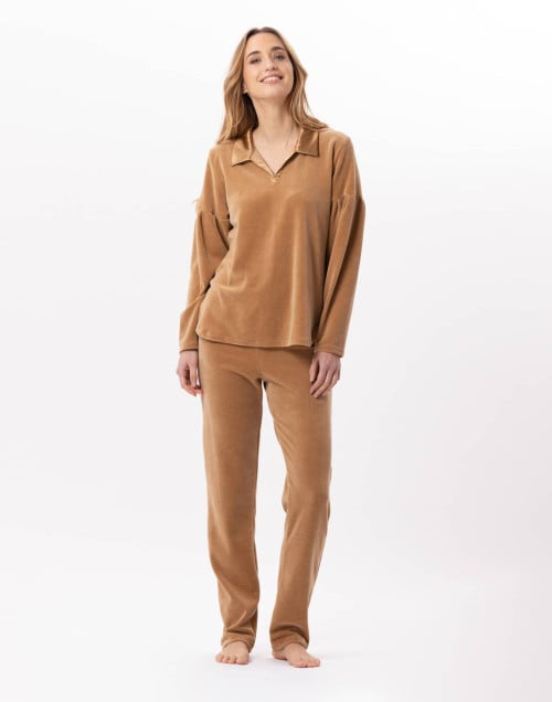 Velvet pyjamas VELVET 802 Gold | Lingerie le Chat