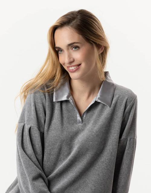 Velvet pyjamas VELVET 802 Grey