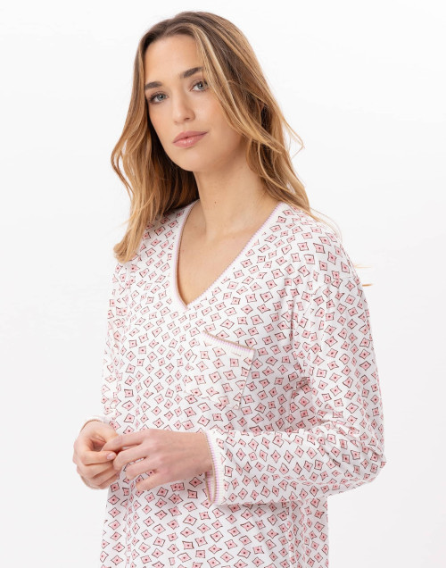 Chemise de nuit en coton AURORE 801 Multico