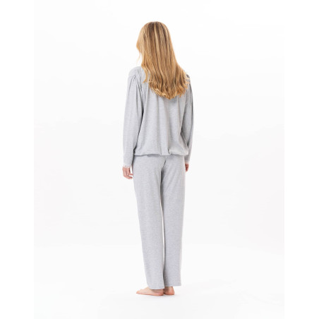 Pyjama en viscose SUBLIME 802 Gris Chine | Lingerie le Chat