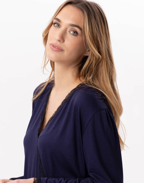 Pyjama en viscose SUBLIME 802 Marine