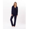 Pyjama en viscose SUBLIME 802 Marine