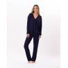 Viscose pyjamas SUBLIME 802 Navy Blue