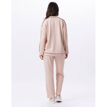 Knitted trousers ALPAGA 880 Beige Pink | Lingerie le Chat