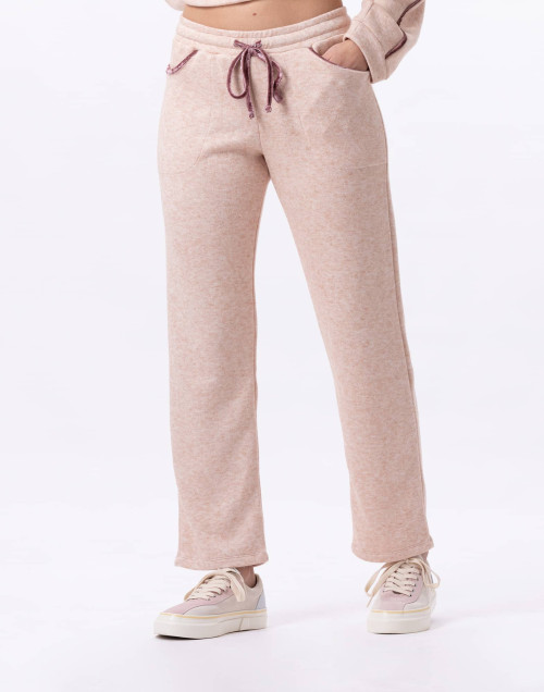 Knitted trousers ALPAGA 880 Beige Pink | Lingerie le Chat