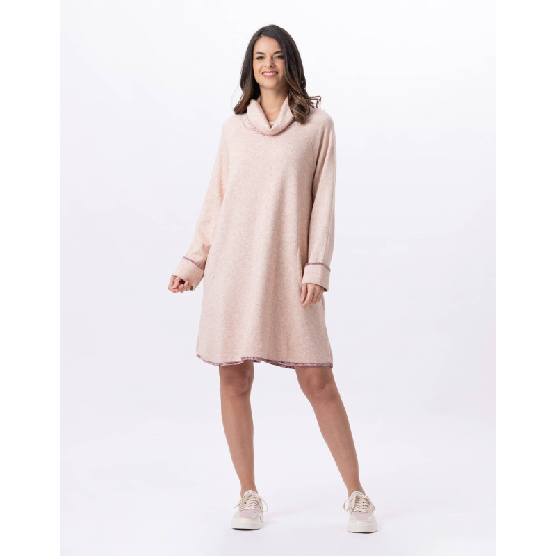 Knitted dress ALPAGA 840 Beige Pink | Lingerie le Chat