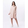 Knitted dress ALPAGA 840 Beige Pink