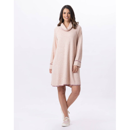 Knitted dress ALPAGA 840 Beige Pink | Lingerie le Chat