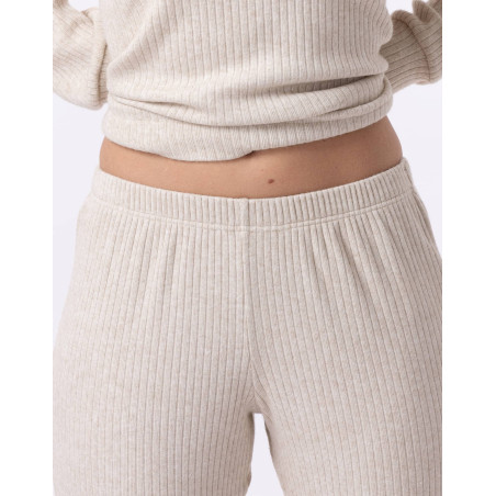 Knitted jogging suit ESMEE 802 Beige | Lingerie le Chat