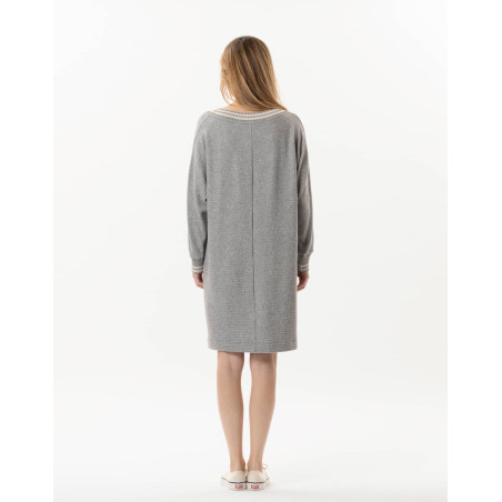 Knitted dress ESMEE 840 Grey | Lingerie le Chat