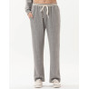 Pantalon en maille tricot ESMEE 880 Gris Chine