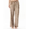 Panne velvet trousers PLATINE 880 Gold