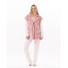 Plush flannel jacket ESSENTIEL 876 Blush