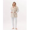 Veste en peluche flanelle ESSENTIEL 876 Coquille