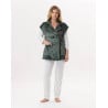 Veste en peluche flanelle ESSENTIEL 876 Lichen