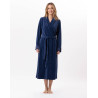 Velvet bathrobe ESSENTIEL 867 Prussian Blue