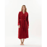 Velvet bathrobe ESSENTIEL 867 Tomette